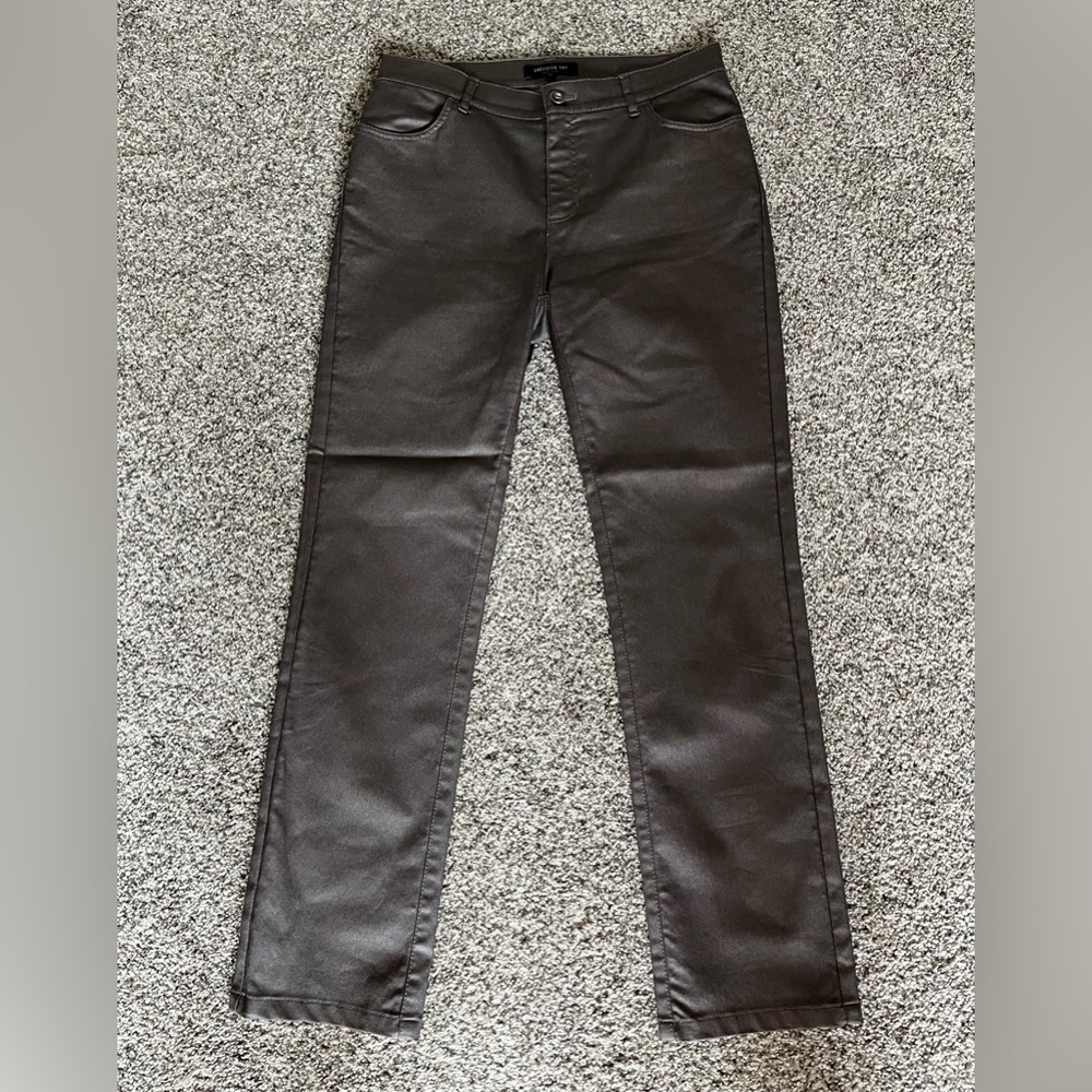 LAFAYETTE 148 Waxed Denim Jeans
